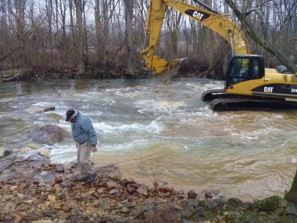 River restoration to improve trout habitat General Fishing Discussion
